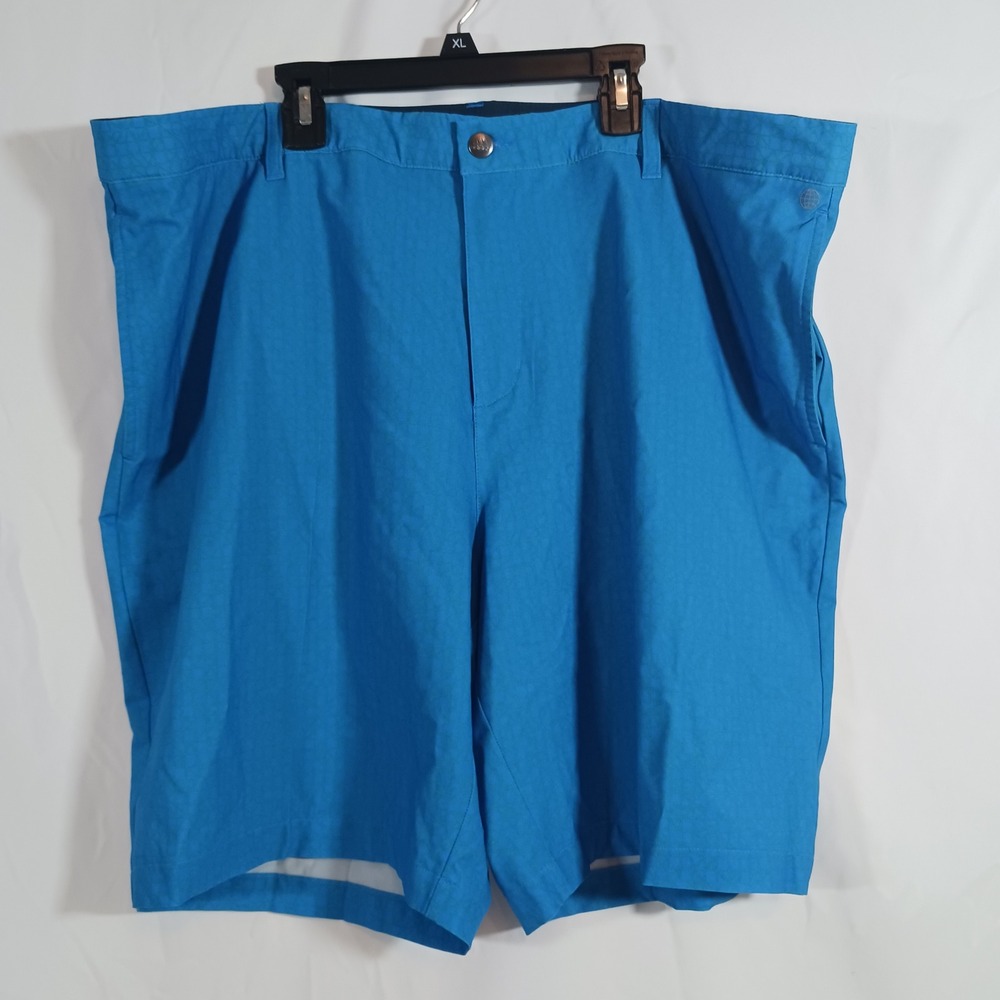 Adidas Golf Shorts Mens 42 Blue Excellent Ultimate365 Geometric Pattern Primegre